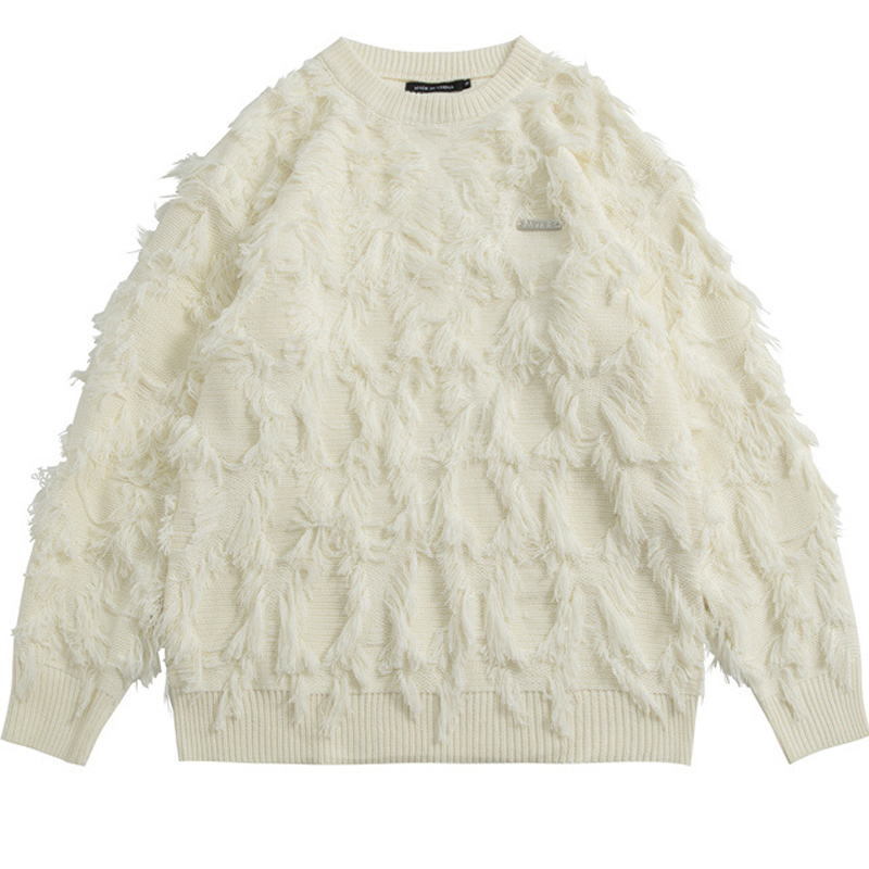Streetwear Brand Famous - Мужской вязаный свитер Downy, уличная одежда,