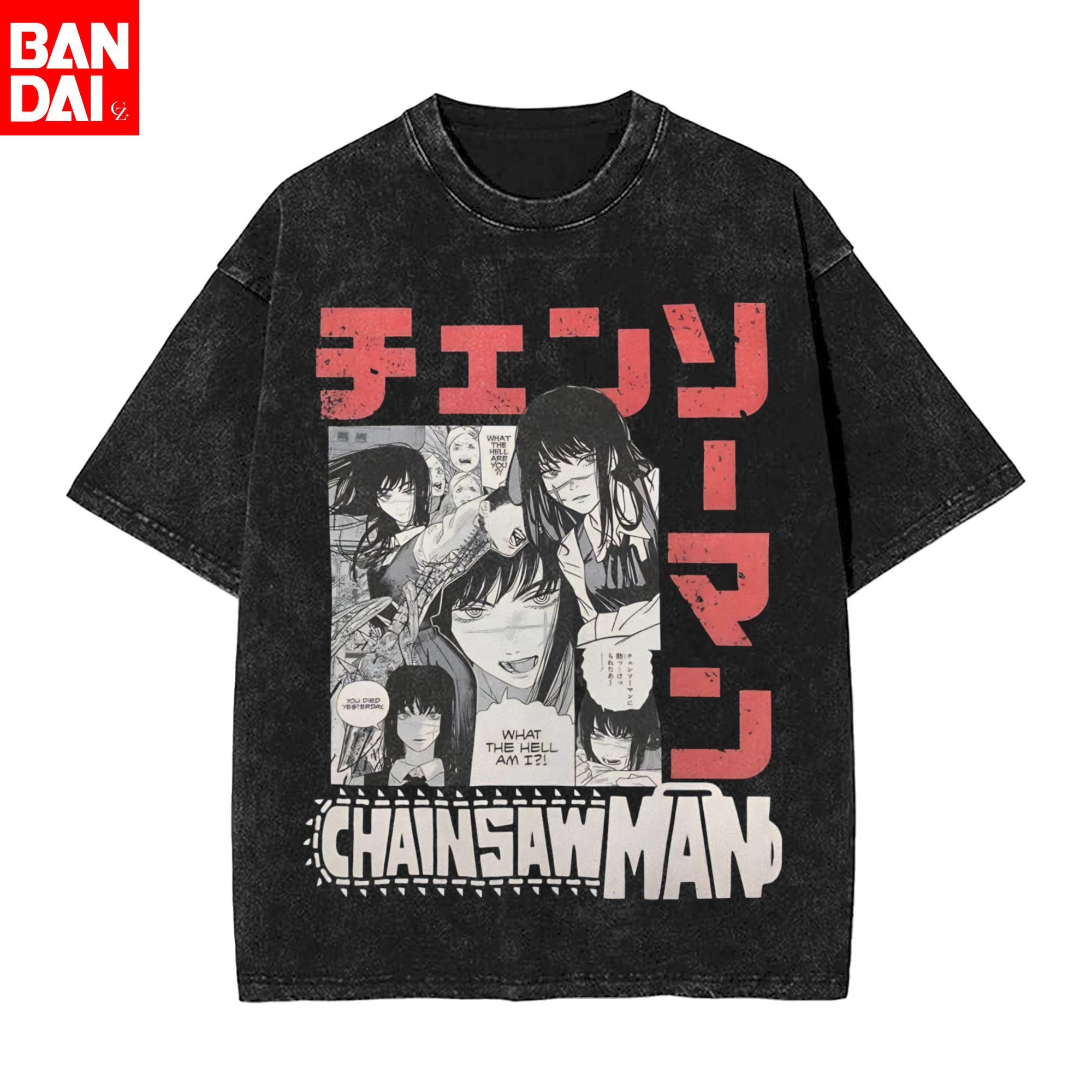 Streetwear Brand T Shirt - Футболка Anime Chainsaw Man Yoru в