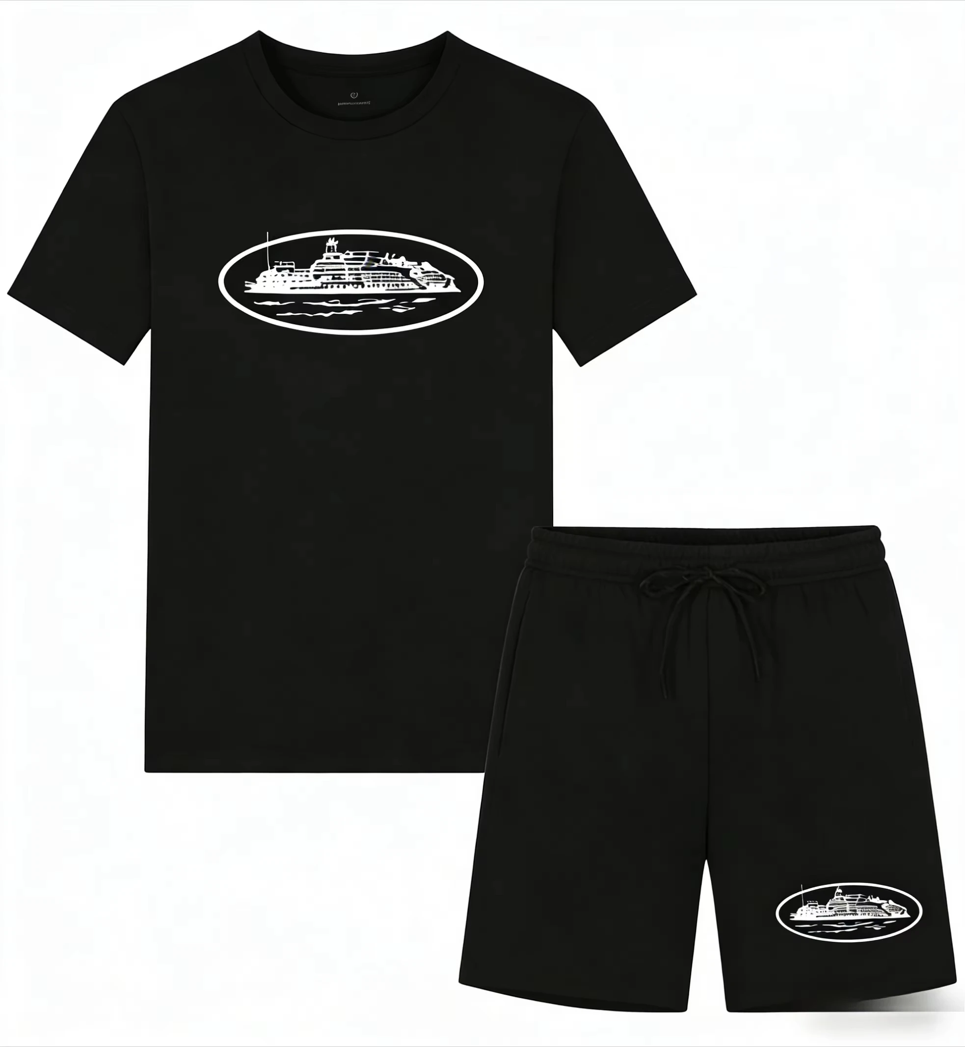 Streetwear Brand T Shirt - Летний новый комплект 2026: футболка и
