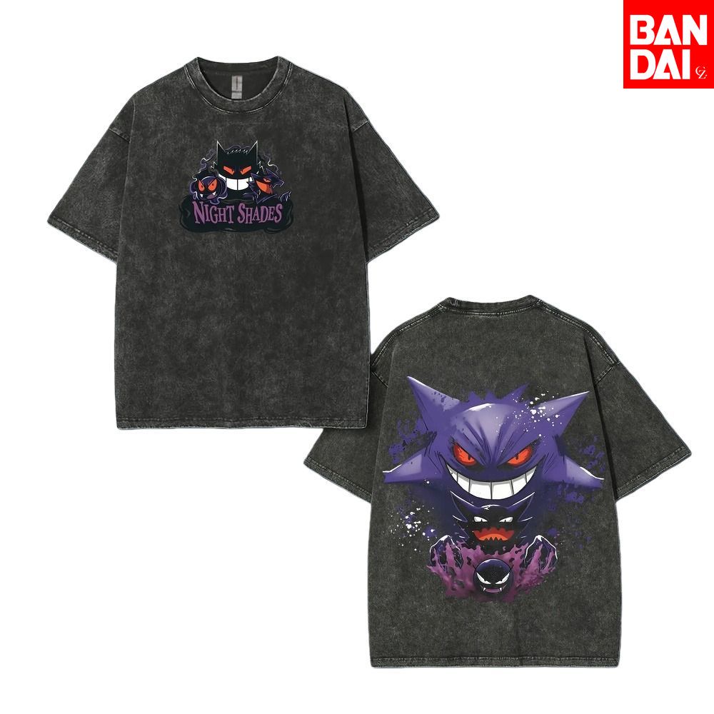 Мужская футболка Pokemon Gastl – обзор и цена Streetwear Brand T Shirt