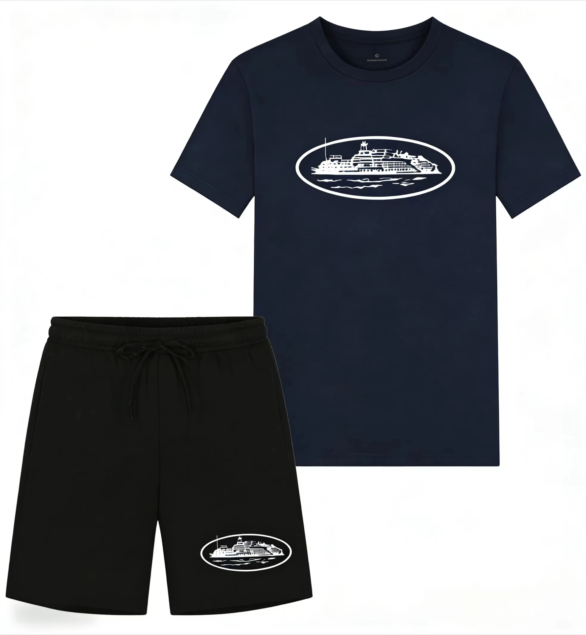 Летний новый комплект 2026: фу – обзор и цена Streetwear Brand T Shirt
